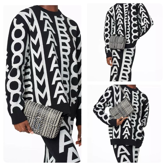 Authentic Marc Jacobs Monogram Lamb Leather Shoulder Bag - Picture 14 of 14